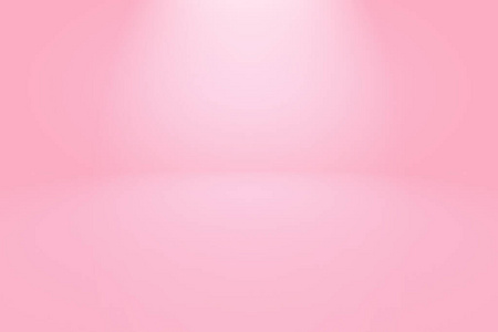 抽象空旷流畅的淡粉色工作室背景，用作产品展示横幅模板的蒙太奇。