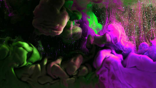 滴下 丙烯酸 旋转 水彩 油漆 运动 墙纸 彩虹 动态 爆炸