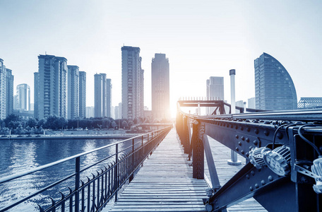 瓷器 亚洲 海湾 建设 风景 商业 全景图 旅行 办公室