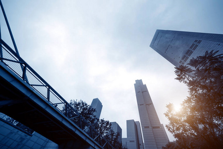 城市 中心 外观 建设 重庆 反射 亚洲 旅游业 建筑学