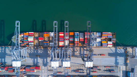 货物 终端 商业 商品 海关 运输 堆栈 载体 深的 运送