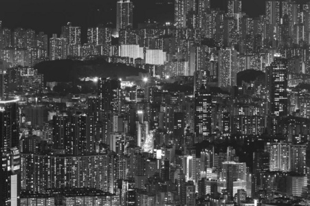 商业 天空 旅游业 城市景观 照明 共管公寓 单色 香港