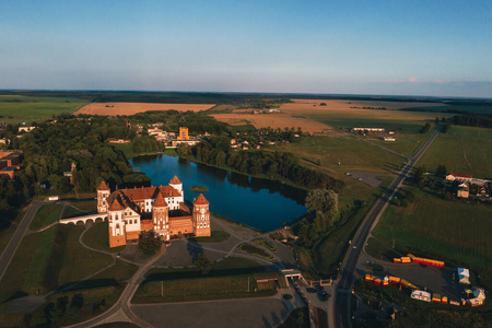 和平号 白俄罗斯 建筑 城堡 文化 旅游业 美丽的 要塞