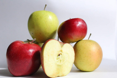 健康 甜的 美味的 苹果 水果 饮食 颜色 维生素 自然