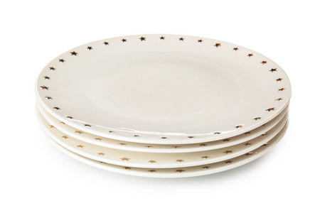 堆栈 空的 晚餐 陶器 盘子 颜色 简单的 瓷器 材料 陶瓷