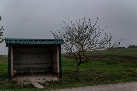 路边 村庄 农场 沥青 乡村 国家 空的 避难所 风景 建设