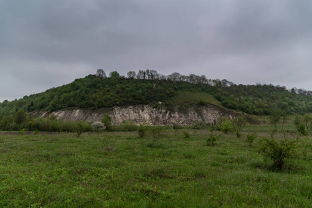 美丽的 苏格兰 岩石 旅游业 环境 古老的 森林 小山 旅行