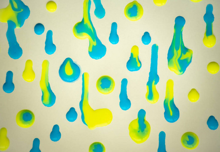 黄色水彩液滴图片-黄色水彩液滴素材-黄色水彩液滴插画-摄图新视界