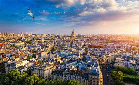 旅游 蒙帕纳斯 天线 全景图 巴黎 吸引力 摩天大楼 法国
