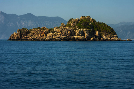 天堂 泻湖 地中海 小山 放松 欧洲 海湾 自然 假期 海景