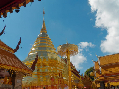 亚洲 旅行者 古老的 佛教 地标 建筑学 瓦特 内政部 和平