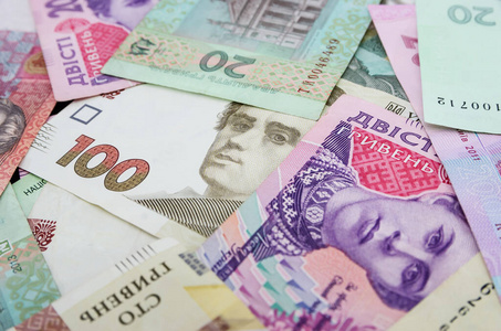 现金 新的 交换 商业 乌克兰 金融 货币 成功 储蓄 格里夫纳