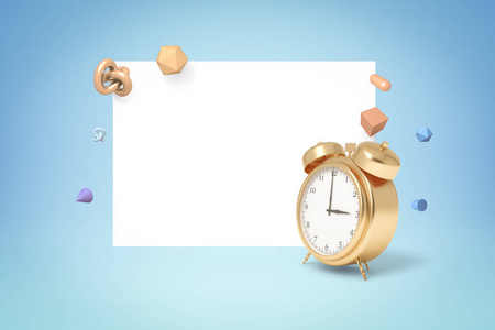 有光泽的闹钟图片