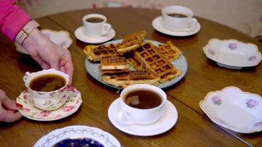 小吃 热的 茶杯 甜点 饮料 放松 咖啡 午餐 早餐 液体