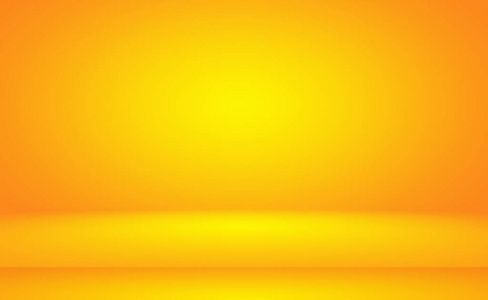 抽象奢华的金黄色渐变工作室墙,很好地用作背景,布局,横幅和产品展示.