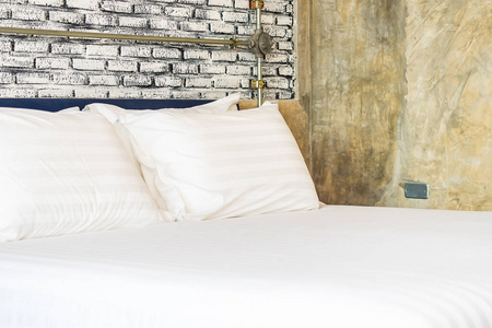 纺织品 睡觉 颜色 美丽的 特写镜头 被单 床头板 住宿