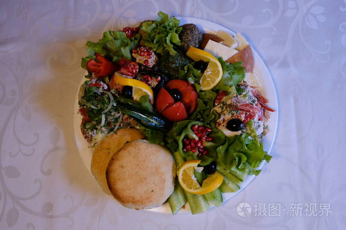 素食主义者 美食家 烹饪 开胃菜 胡椒粉 晚餐 美味的 生菜