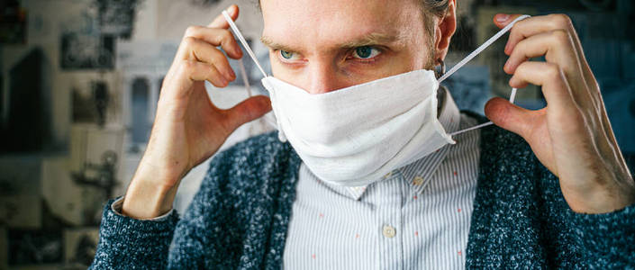 治疗 污染 照顾 胡须 感染 新型冠状病毒 保护 健康 病人