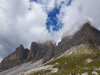 旅行 自然 欧洲 阿尔卑斯山 徒步旅行 岩石 美丽的 意大利