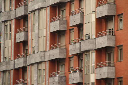 城市 吸引力 建筑学 全景 建筑 建设 巴斯克语 颜色 场景