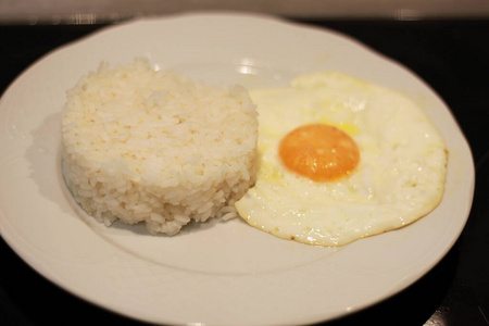 特写镜头 油炸 食物 热的 午餐 烹饪 盘子 美食家 自制