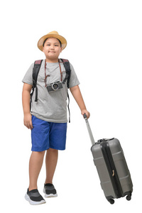 假期 运输 手提箱 闲暇 白种人 小孩 照相机 时尚 可爱的