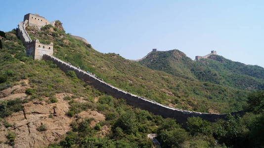 堡垒 防守 旅行 中国人 建筑学 旅行者 夏天 全景图 城堡
