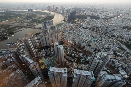 摩天大楼 天际线 风景 城市景观 全景图 天线 地标 旅行