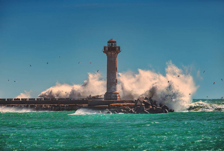 风景 天空 泼洒 危险 重的 海景 自然 气候 暴风雨 天气