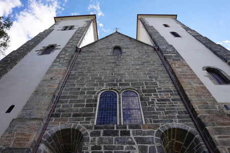 挪威 卑尔根 建筑学 观光 教堂 古老的 寺庙