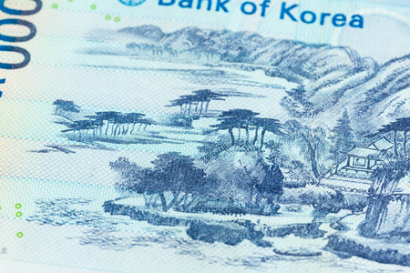 韩元 付款 硬币 市场 崩溃 金融 赢了 通货膨胀