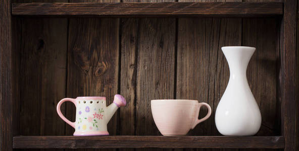 晚餐 陶器 杯子 瓷器 古老的 餐具 咖啡馆 厨房 器具
