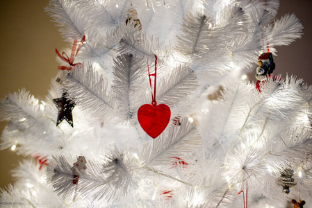特写镜头 庆祝 愉快的 松木 自然 艺术 明星 冬天 圣诞节