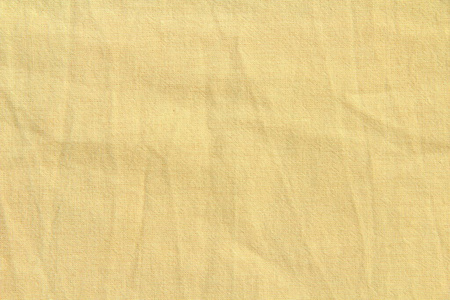 黄色亚麻织物，用于壁纸设计。
