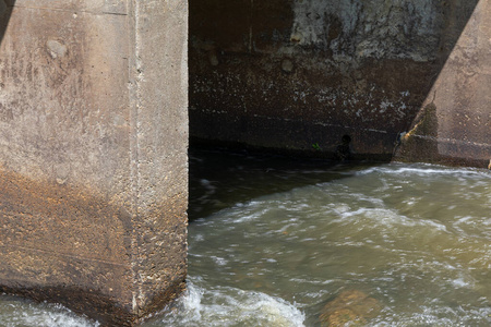 外部 浪费 雨水 运河 流动 出口 溢洪道 生态学 污染
