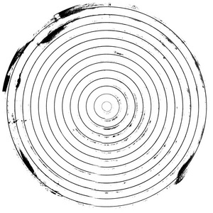 徽章 艺术 画笔 复古的 圆圈 油漆 标签 墨水 素描 污点