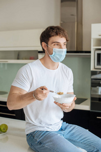 病毒 医疗保健 厨房 流行病 照顾 玉米片 在室内 保护