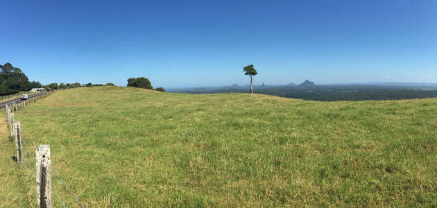 领域 火山 环境 农场 昆士兰 栅栏 旅游业 小山 农业