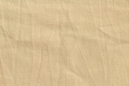 用于壁纸设计的棕色亚麻织物棉。