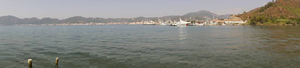 海滩 风景 假日 旅行 自然 海洋 火鸡 海岸线 美丽的