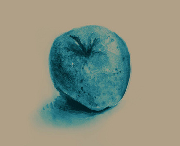 苹果 形象 美丽的 素描 柔和的 维生素 艺术 复古的 油漆