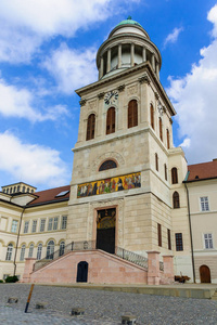 宗教 大教堂 城市 匈牙利 历史 历史的 天主教 天空 教堂