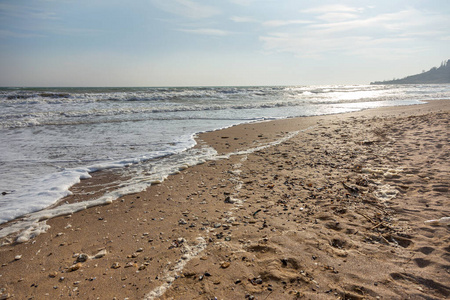 海的 海滨 海湾 液体 夏天 美女 沿海 海景 假期 海岸