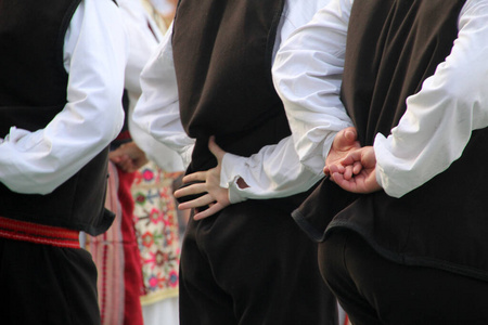 女孩 斯拉夫人 遗产 跳舞 巴尔干半岛 连衣裙 喜庆 塞尔维亚