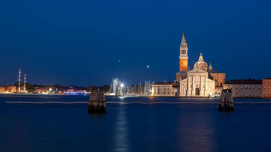 威尼斯 乔治 古老的 美丽的 地标 意大利 城市 欧洲 旅行