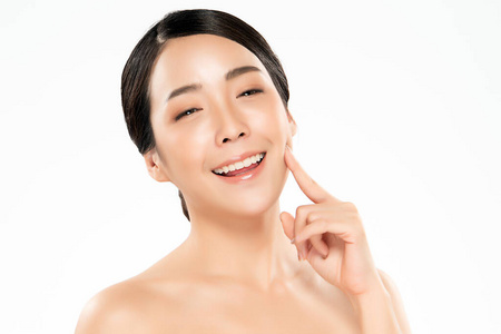 美丽的 魅力 日本人 女人 化妆 制作 健康 微笑 优雅