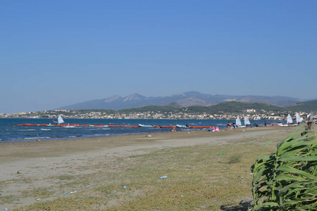 早晨 颜色 夏天 波动 天堂 风景 海景 日落 海湾 地平线