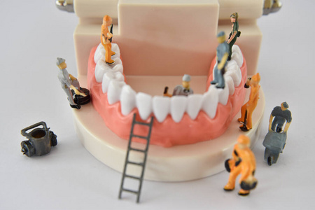 衰退 牙科 义齿 牙齿 健康 照顾 卫生 检查 医院 修理