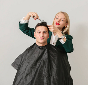 时尚 头发 商业 课程 造型师 知识 训练 参与者 工作