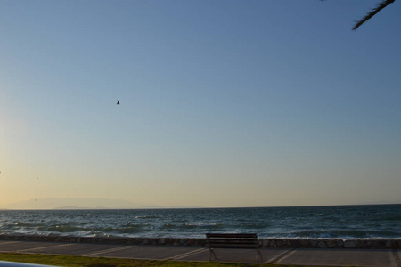 夏天 日落 梦想 美丽的 反射 海景 场景 天堂 日出 自然